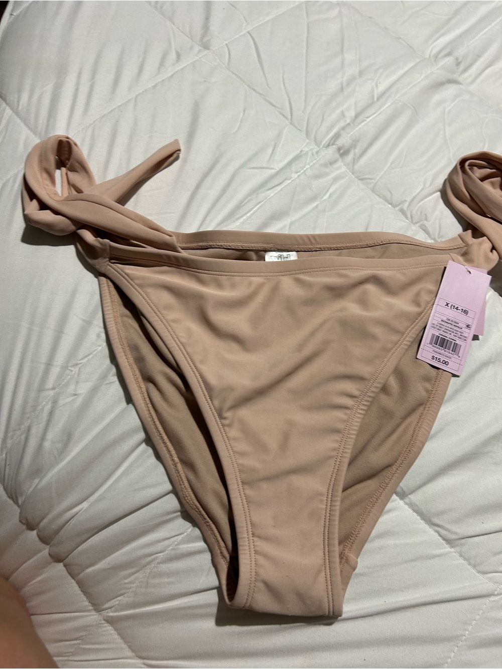 wild fable Blush Tie-Side Bikini Bottoms
